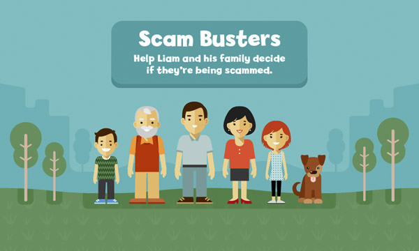 Scam Busters interactive