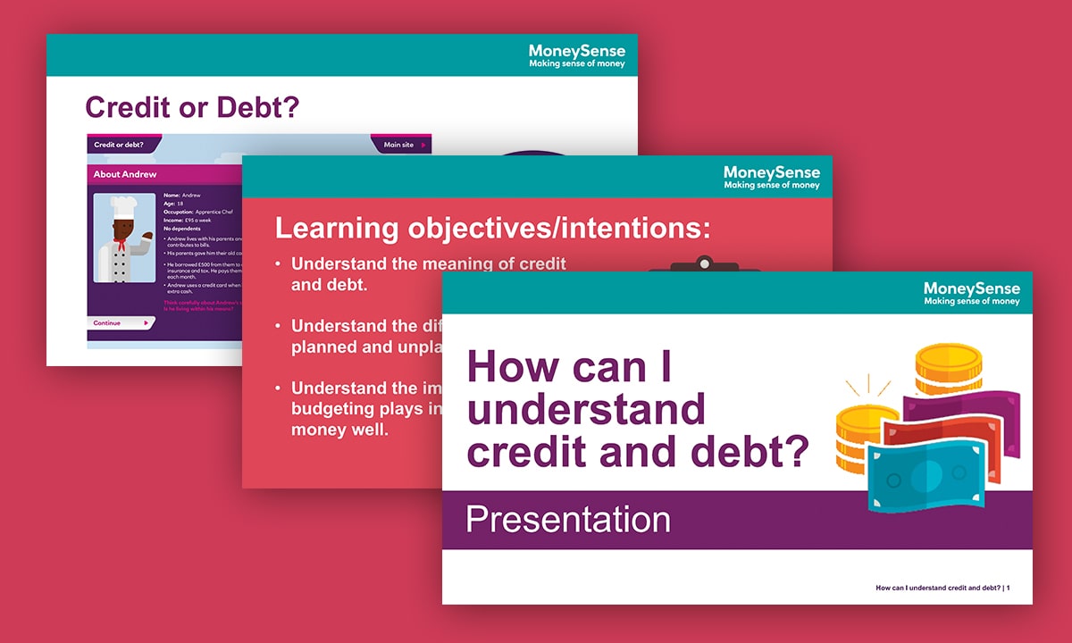 Presentation for How can I understand credit and debt?