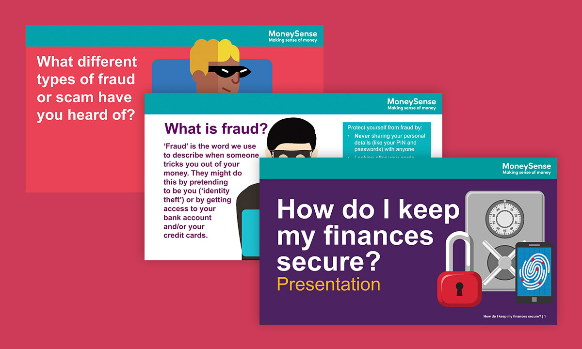 Presentation for How do I keep my finances secure?