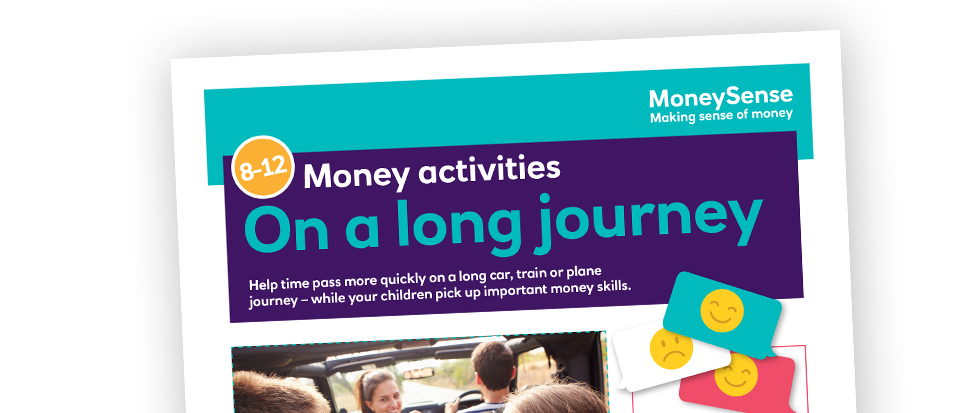 Money activities: On a long journey