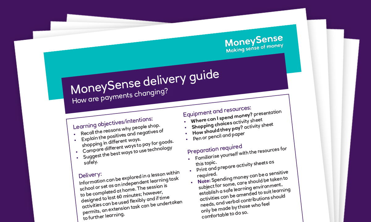 Delivery guide for How are payments changing?